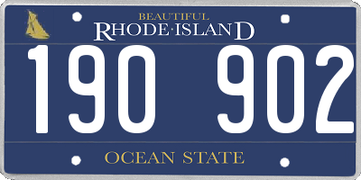 RI license plate 190902