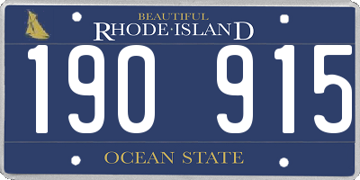 RI license plate 190915