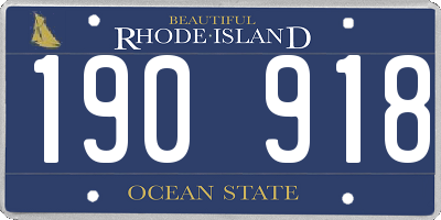 RI license plate 190918