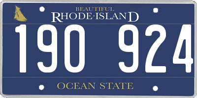 RI license plate 190924