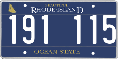 RI license plate 191115