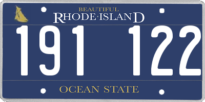 RI license plate 191122