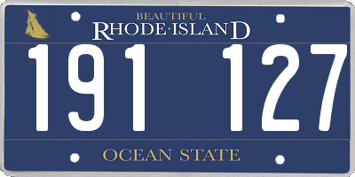 RI license plate 191127