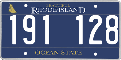 RI license plate 191128