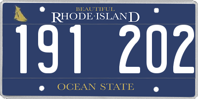 RI license plate 191202