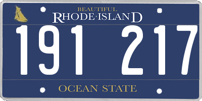 RI license plate 191217