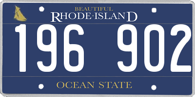 RI license plate 196902