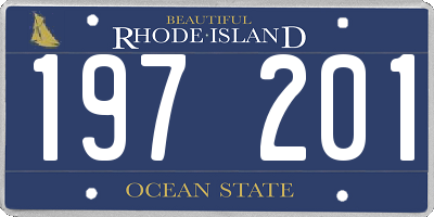 RI license plate 197201