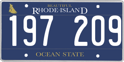RI license plate 197209