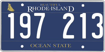 RI license plate 197213