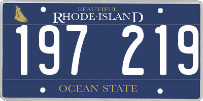 RI license plate 197219