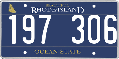 RI license plate 197306