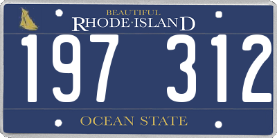 RI license plate 197312