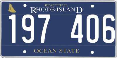 RI license plate 197406