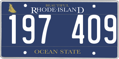 RI license plate 197409