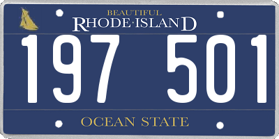 RI license plate 197501