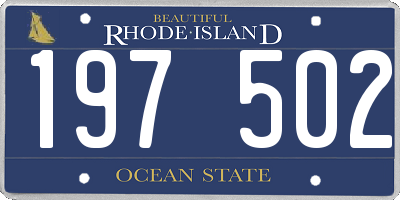 RI license plate 197502