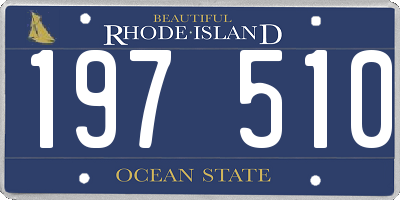 RI license plate 197510
