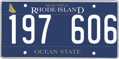 RI license plate 197606