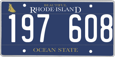 RI license plate 197608