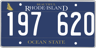 RI license plate 197620