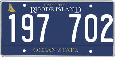 RI license plate 197702