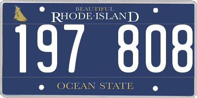 RI license plate 197808