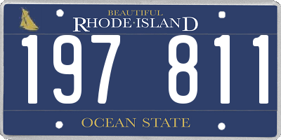 RI license plate 197811