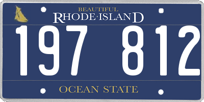 RI license plate 197812