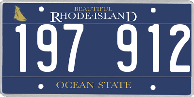 RI license plate 197912