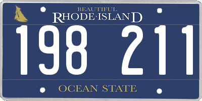 RI license plate 198211