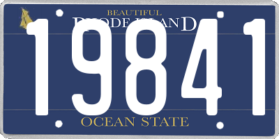 RI license plate 19841