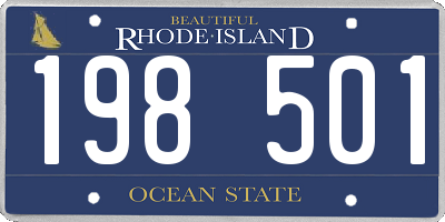 RI license plate 198501