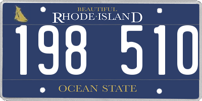 RI license plate 198510