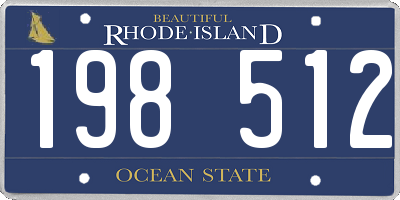 RI license plate 198512