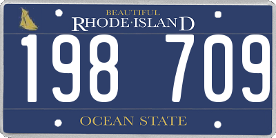 RI license plate 198709