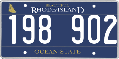 RI license plate 198902