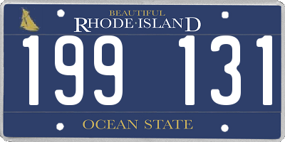 RI license plate 199131