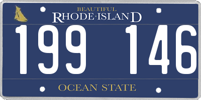 RI license plate 199146