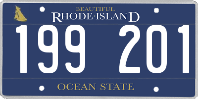 RI license plate 199201