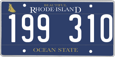 RI license plate 199310