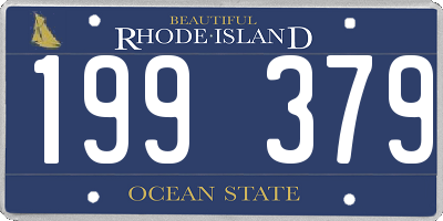 RI license plate 199379