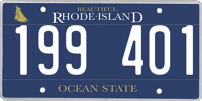 RI license plate 199401