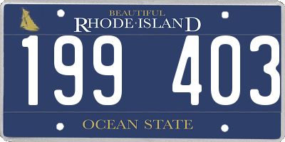 RI license plate 199403