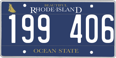 RI license plate 199406