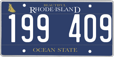 RI license plate 199409