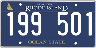 RI license plate 199501