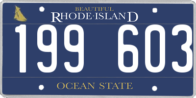 RI license plate 199603