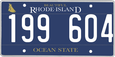 RI license plate 199604