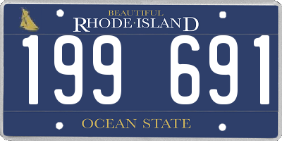 RI license plate 199691